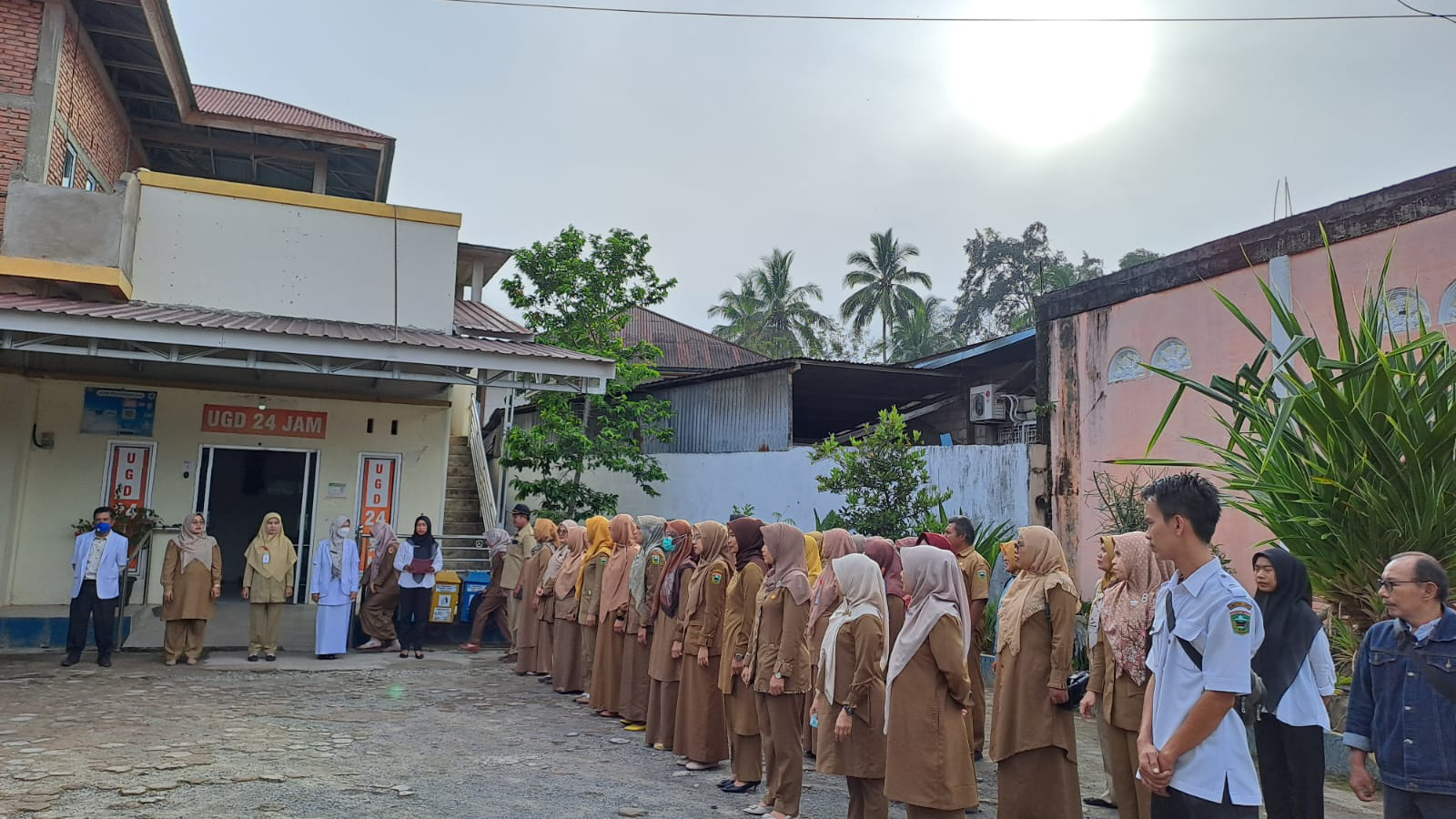 Apel Pagi di Puskesmas Muara Panas